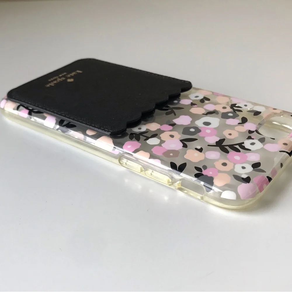 Kate Spade Phone Case Bundle, Floral Card Slot, Camel Party Daycation
